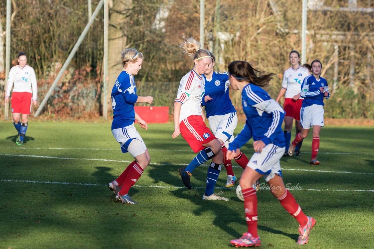 Bild 84 - B-Juniorinnen Hamburger SV - Holstein Kiel : Ergebnis: 0:1